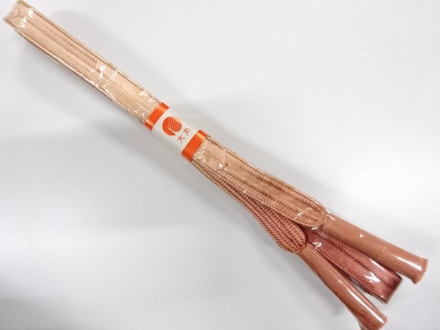 未使用品　正絹　手組帯締め